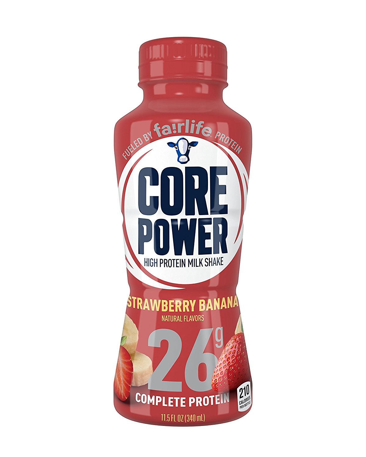 Fairlife Core Power 26g Protein Milk Shakes, Ready To Drink For Workout Recovery, No Artificial Sweeteners, Vanilla, 11.5 Fl Oz (Pack of 12)