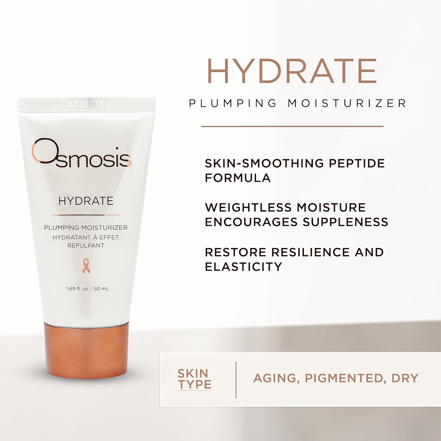 OSMOSIS Hydrate Plumping Moisturizer for Dehydrated Skin 1.69 Fl Oz